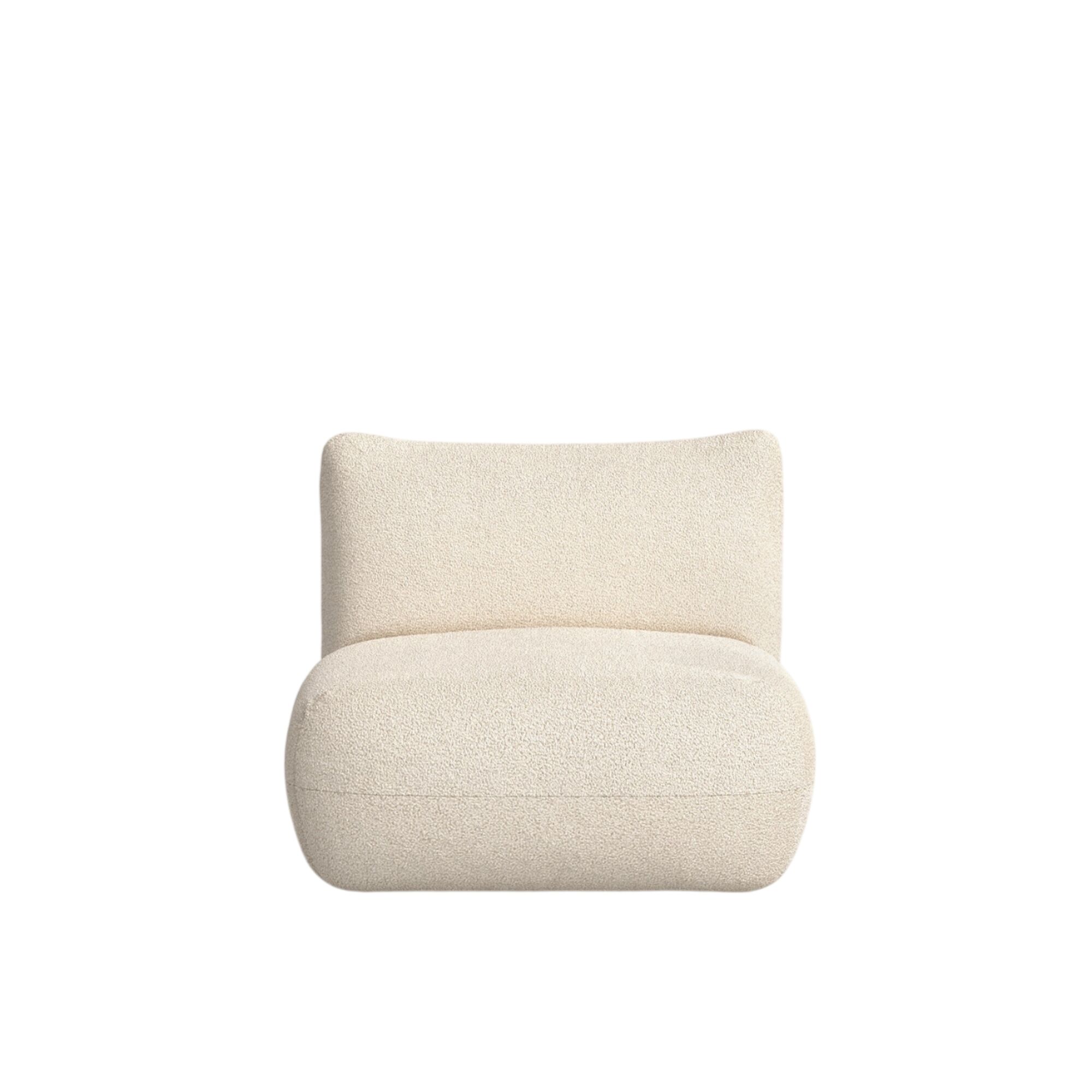 Fauteuil Arnau Beige Bouclé
