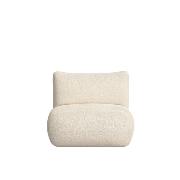 Poltrona Arnau Beige Bouclé