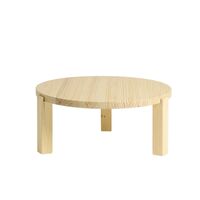 Myre Coffee Table 35x80 cm Natural Pine