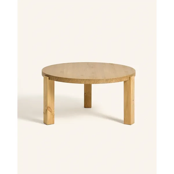 Myre Coffee Table 35x80 cm Natural Pine
