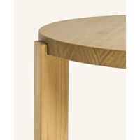 Myre Coffee Table 35x80 cm Natural Pine