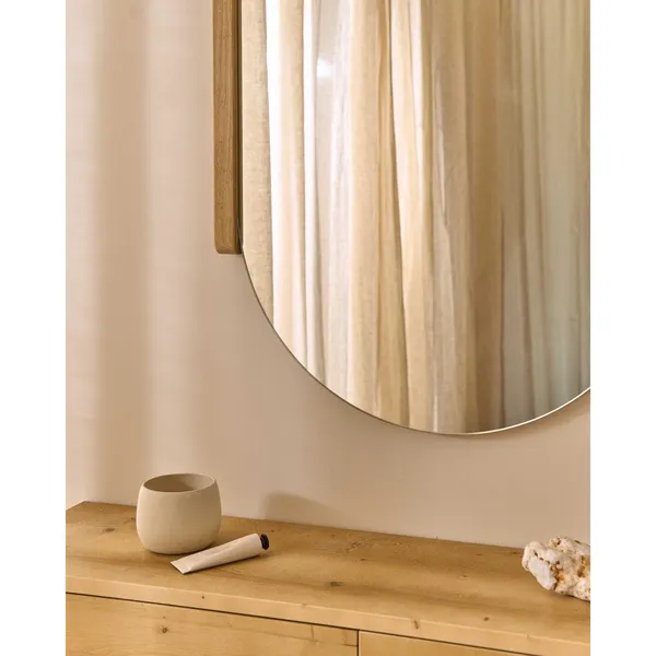 Dena Mirror H90 Natural Pine