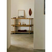 Tesa Bookcase Smoked Pine