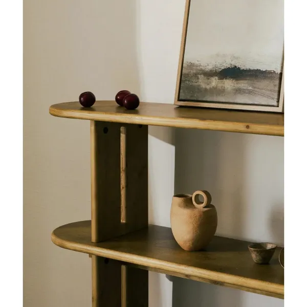 Tesa Bookcase Smoked Pine