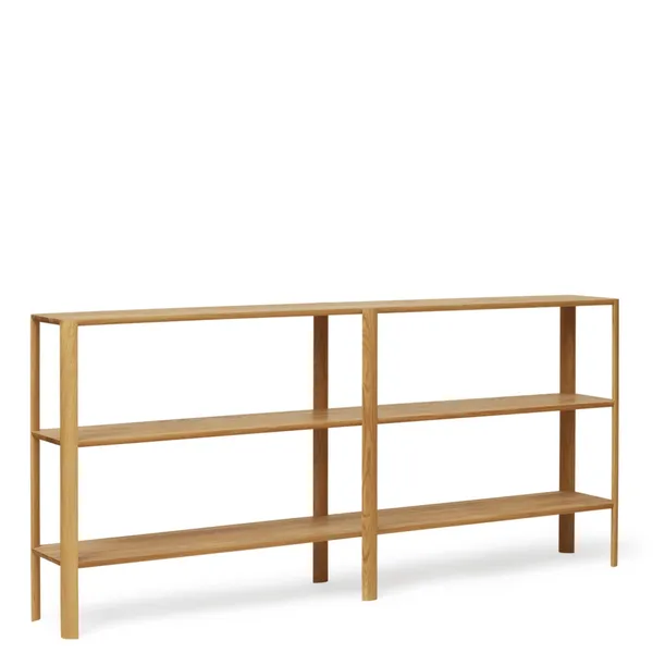 Blattregal 2x3 Eiche