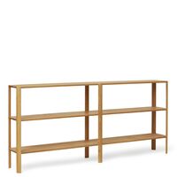 Blattregal 2x3 Eiche