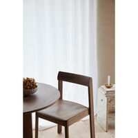 Trefoil Table Ø75 Smoked Oak