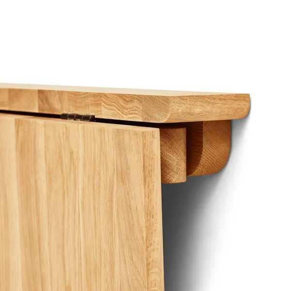 Trefoil Wandklapptisch Eiche
