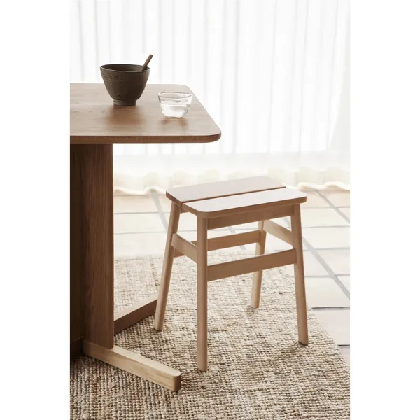 Trefoil Tisch 68x68 Eiche