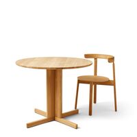 Trefoil Tisch Ø90 Eiche