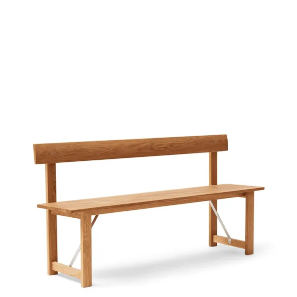 Position Benk 155 Eik/Stål