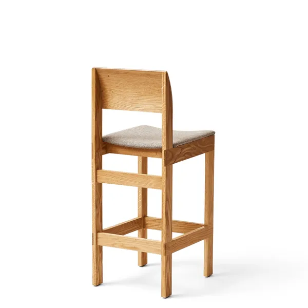 Sonder Bar Stool H65 Oak/Hallingdal 65