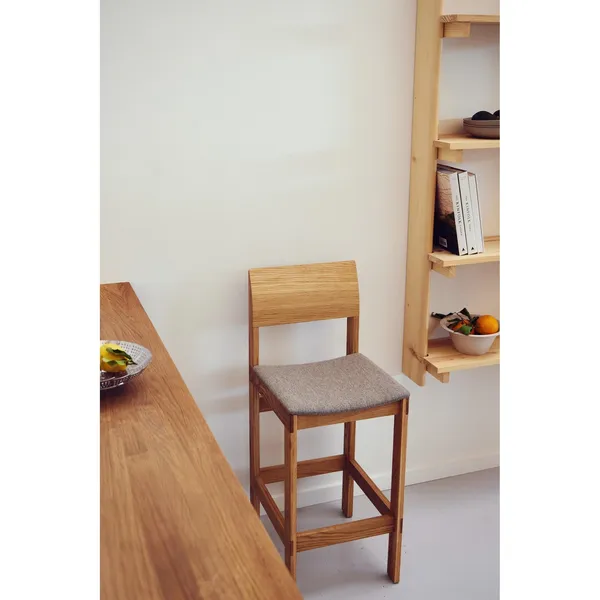 Sonder Bar Stool H65 Oak/Hallingdal 65