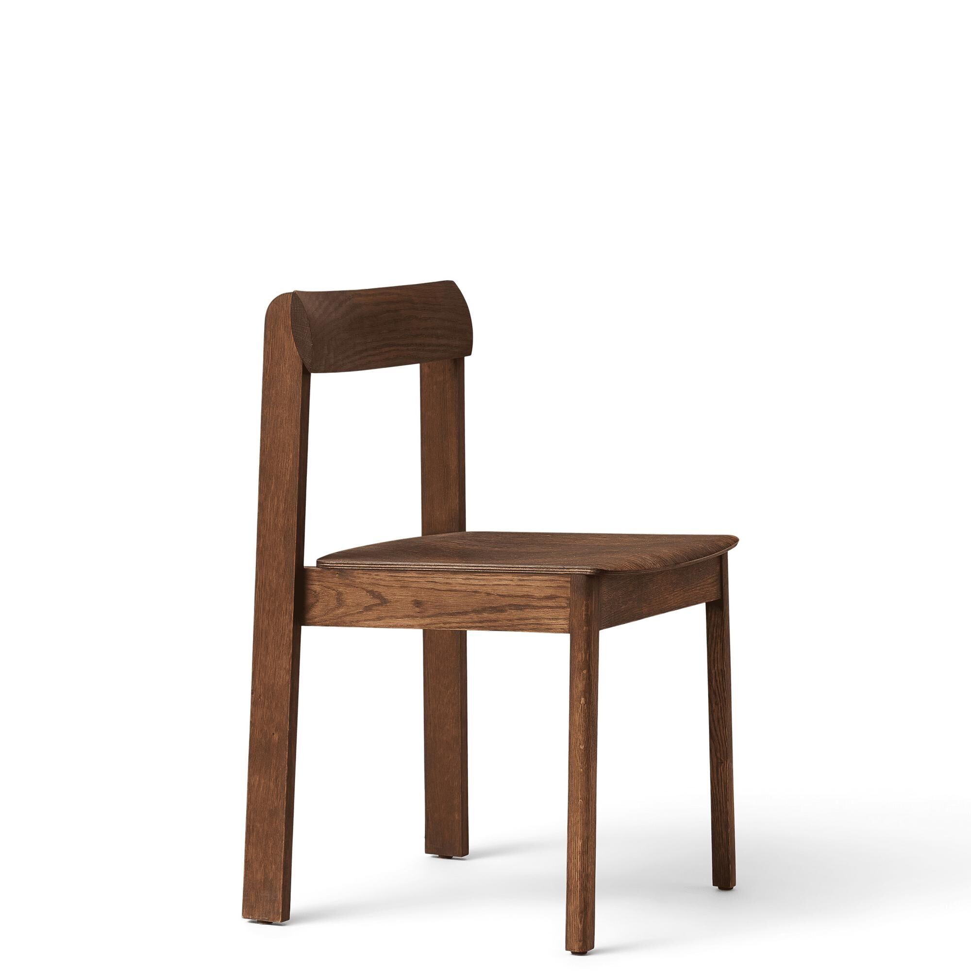 Chaise de Salle à Manger Blueprint en Chêne Fumé