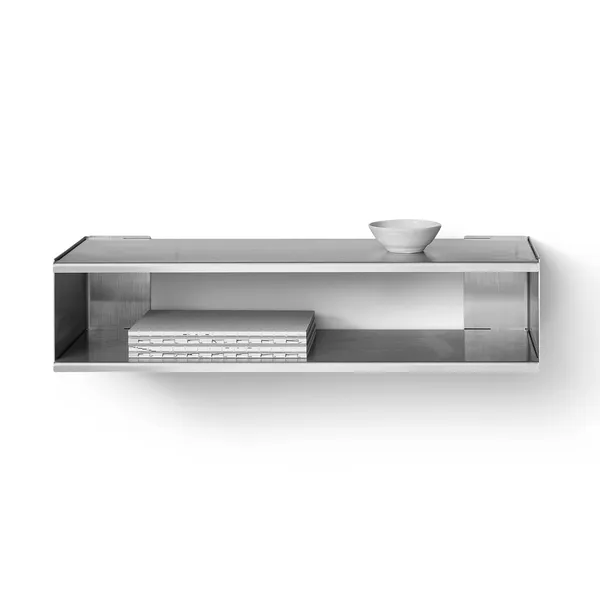 Taper Console/Scarpiera 18x75 cm Acciaio