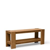 Beam Bench Deep Brown Pine