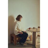 Beam Bench Deep Brown Pine