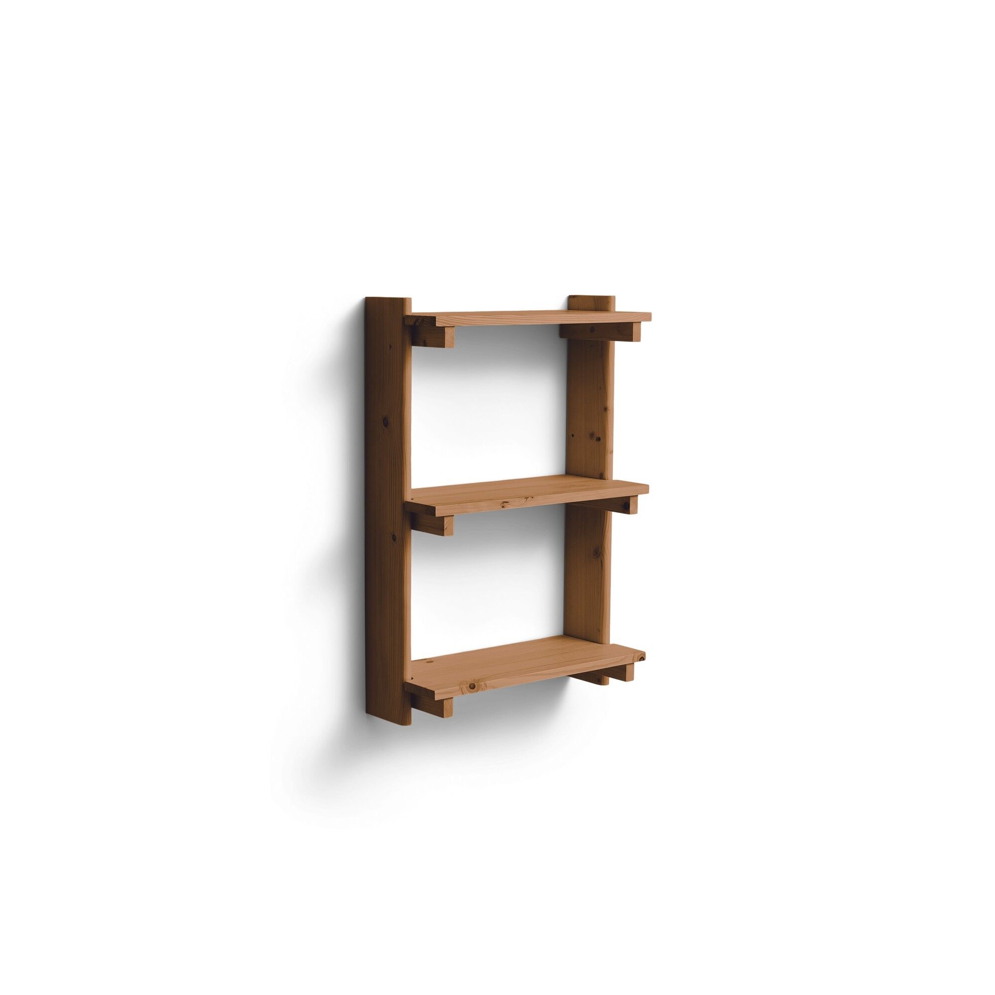 Beam Vegghylle 3 Dyp Brun Furu