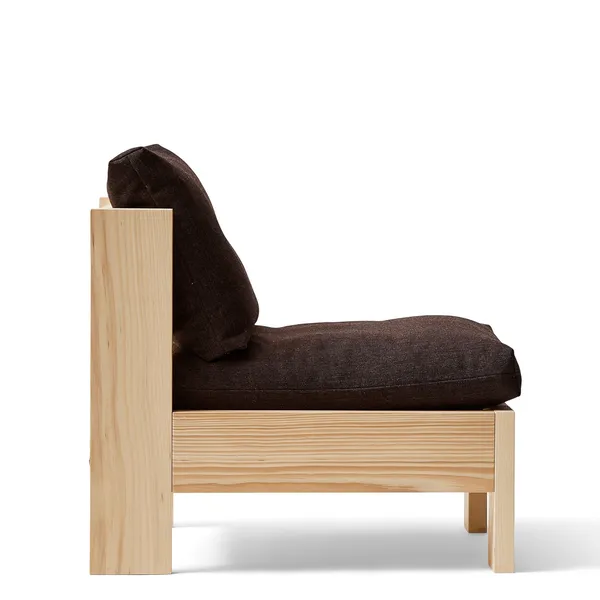 Poltrona Icon Pino/Marrone Scuro