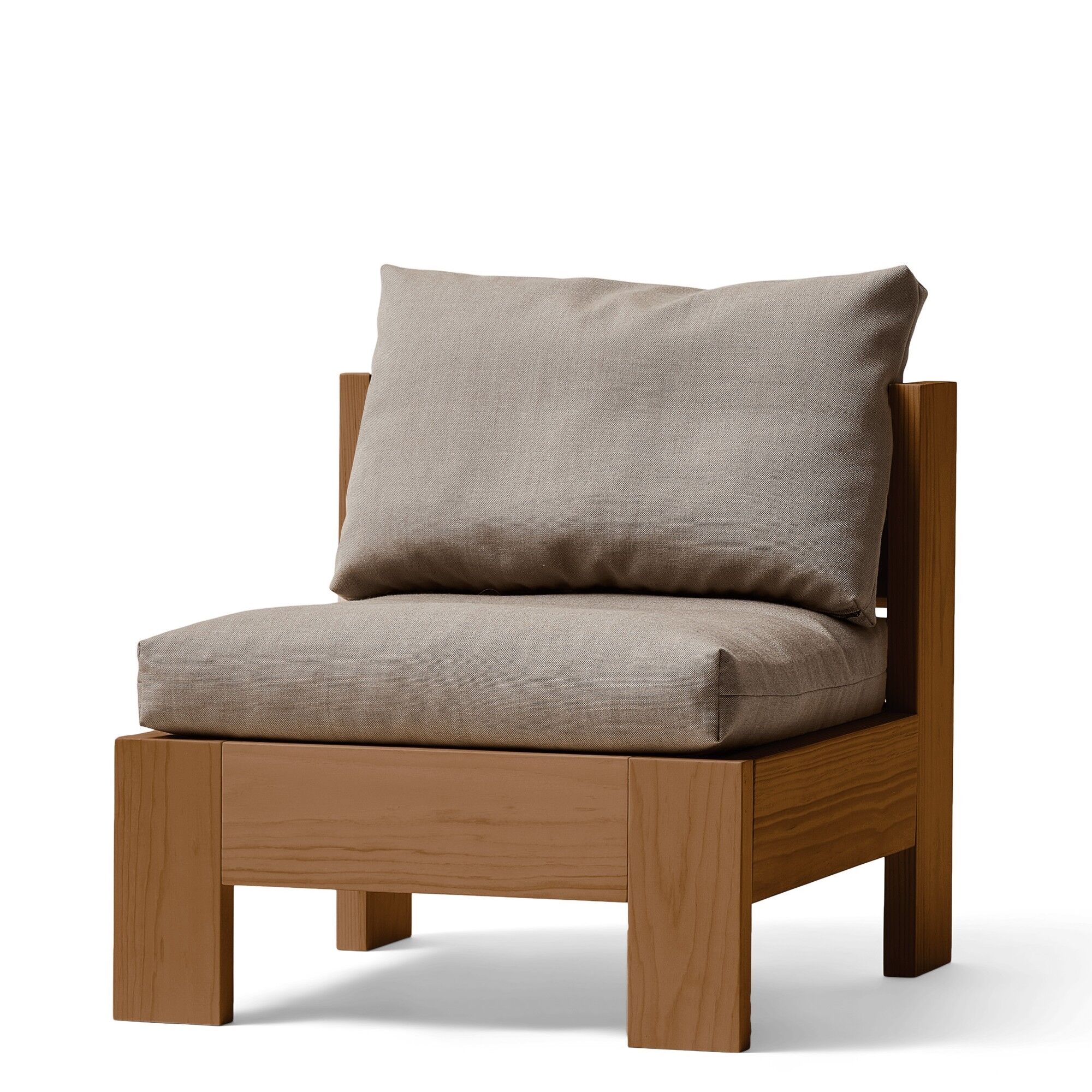 Icon Lnestol Dyb Brun Fyrretr/Beige