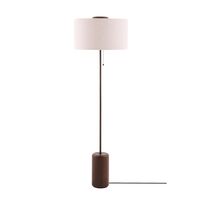 Bosco Floor Lamp Red Stained Oak