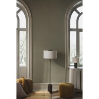 Bosco Floor Lamp Red Stained Oak