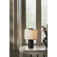 Bosco 25 Table Lamp Red Stained Oak