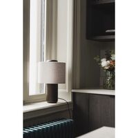Bosco 25 Table Lamp Red Stained Oak