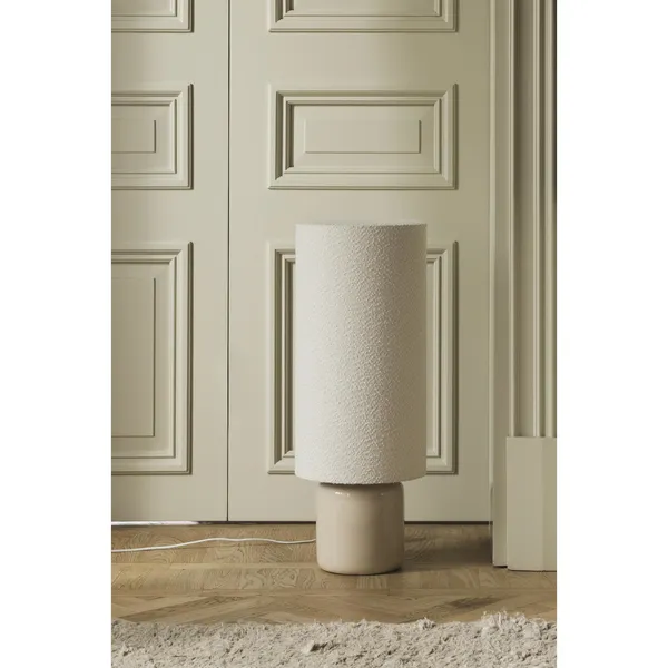 Florian 30 Floor Lamp White/ Beige