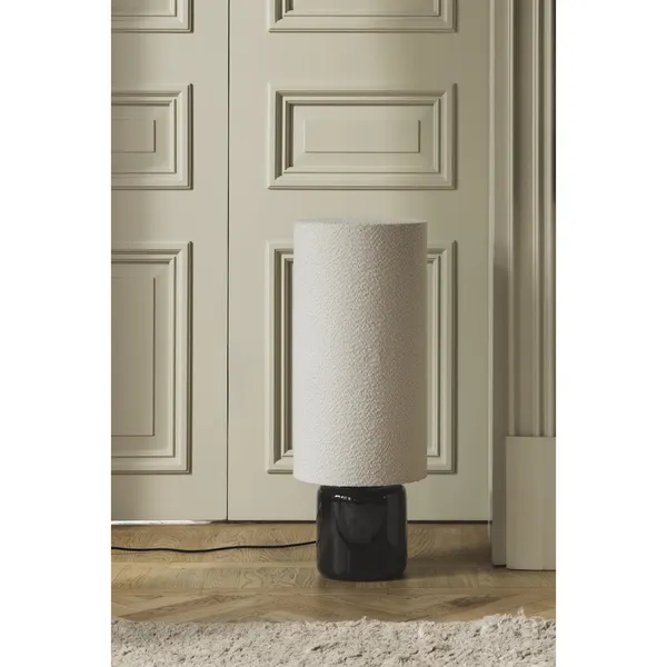 Florian 30 Floor Lamp White/ Black