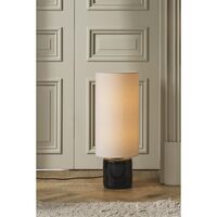 Florian 30 Floor Lamp White/ Black