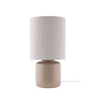 Florian 20 Table Lamp White/ Beige