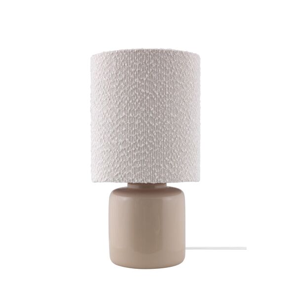 Lámpara de Mesa Florian 20 Blanco/ Beige
