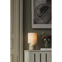 Florian 20 Table Lamp White/ Beige