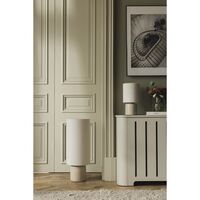 Florian 20 Table Lamp White/ Beige