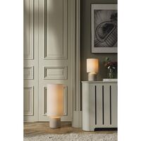 Florian 20 Table Lamp White/ Beige