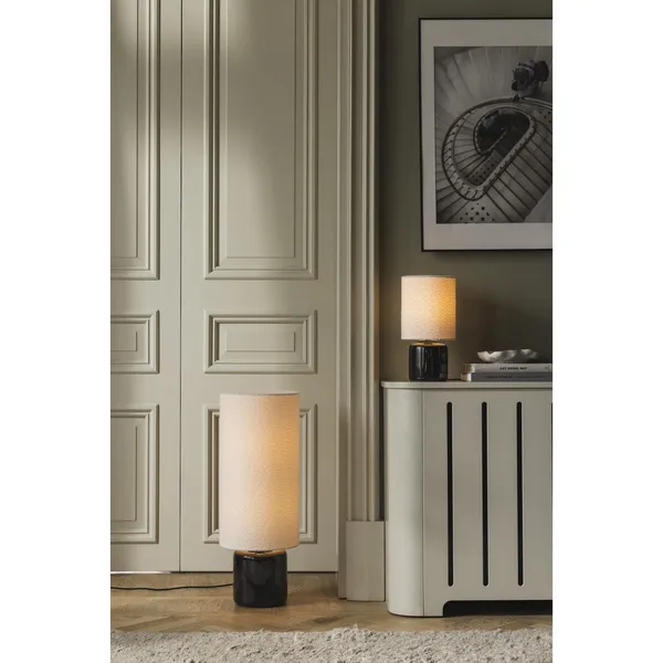 Florian 20 Table Lamp White/ Black