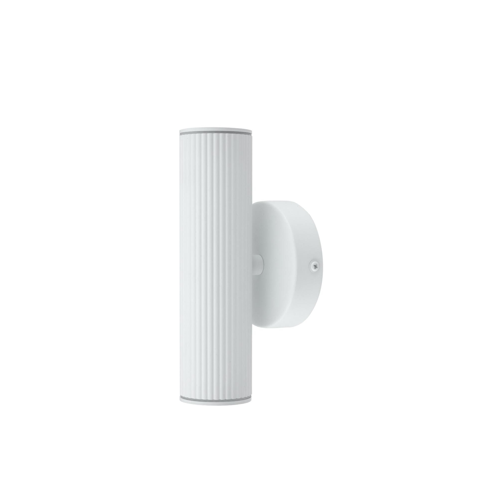Hubble Upp/Ner V&auml;gglampa Vit