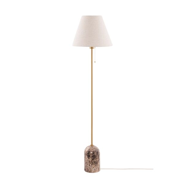 Gino Vloerlamp Bruin