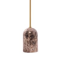 Gino Floor Lamp Brown