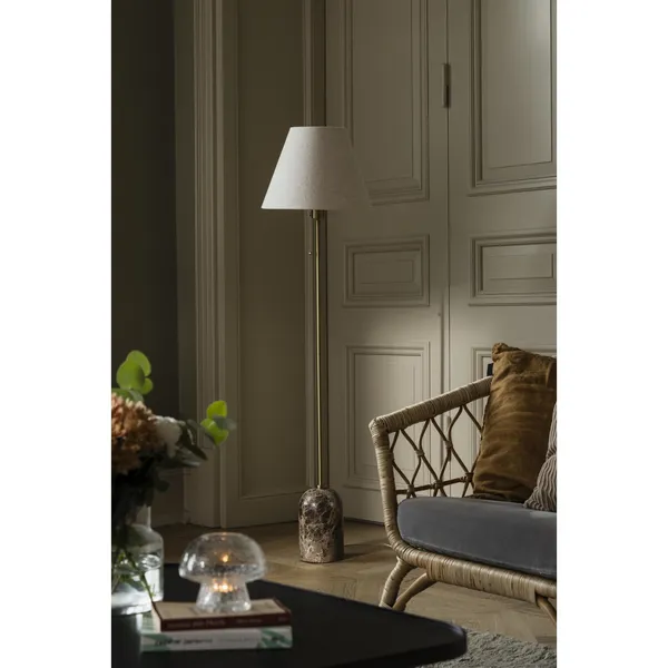 Gino Floor Lamp Brown