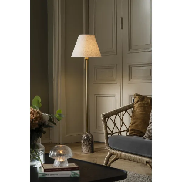 Gino Floor Lamp Brown