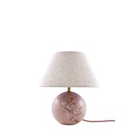 Castello 24 Table Lamp Pink/ Beige