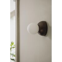 Torrano 13 Wall/ Ceiling Light Red Stained Oak