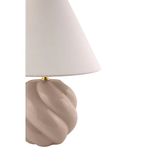 Dahlia 24 Table Lamp Beige