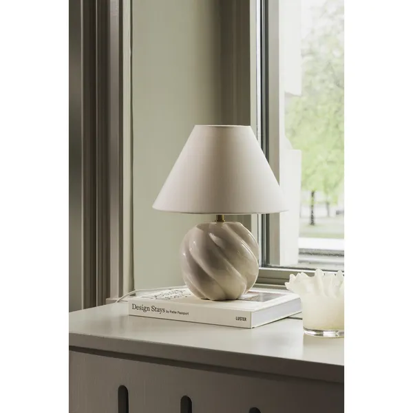 Dahlia 24 Table Lamp Beige