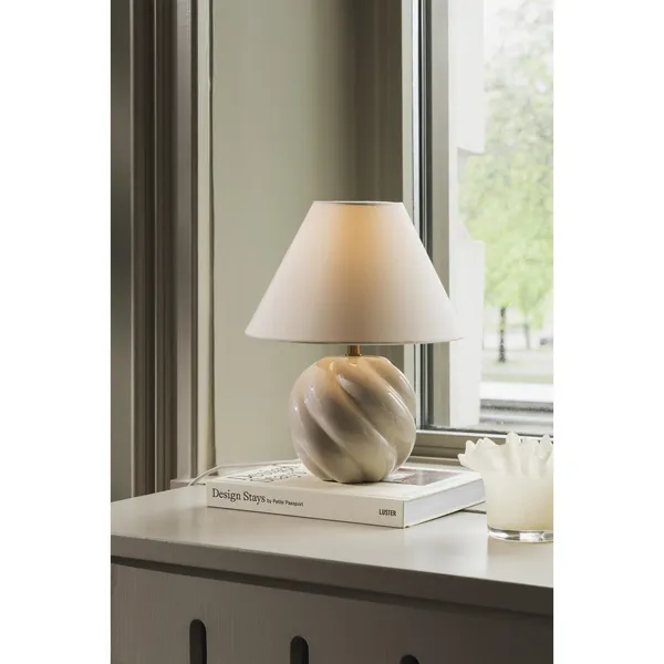 Dahlia 24 Table Lamp Beige