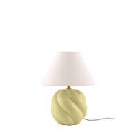 Dahlia 24 Table Lamp Butter Yellow