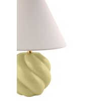 Dahlia 24 Table Lamp Butter Yellow