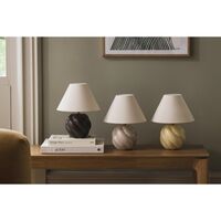 Dahlia 24 Table Lamp Butter Yellow
